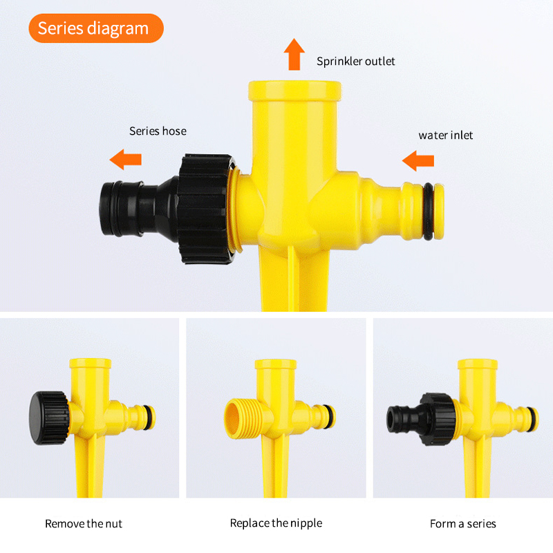 5Pcs Garden Sprinkler 360° Rot - Agriculture Farming Systems recension och pris