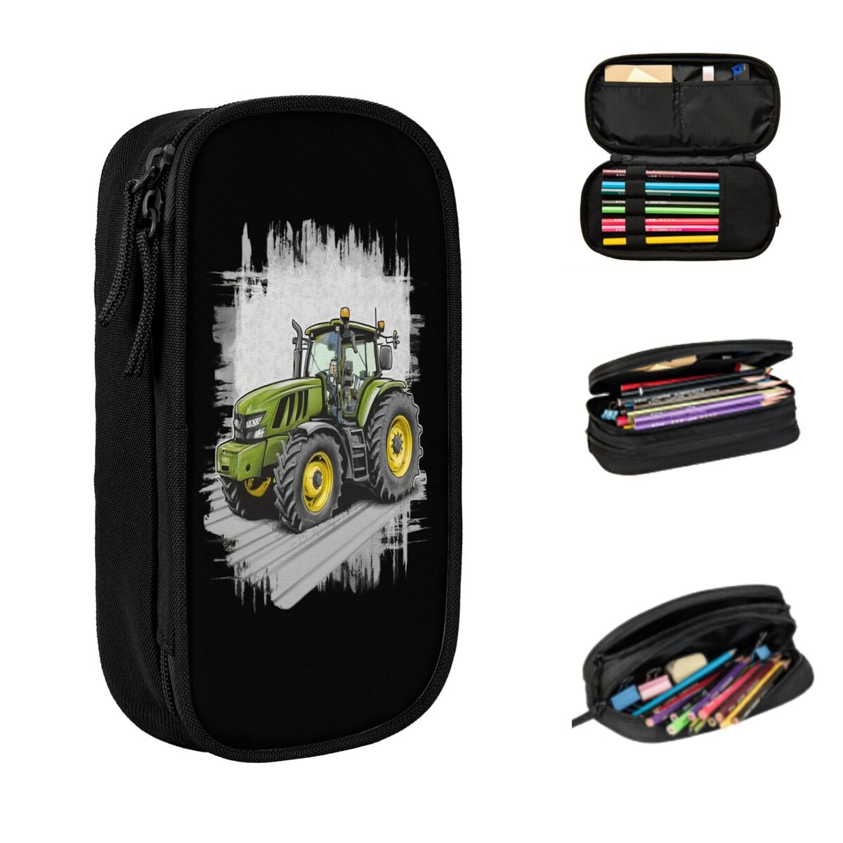 Cartoon Agricultural Tractor O - Agriculture Farming Cartoon recension och pris