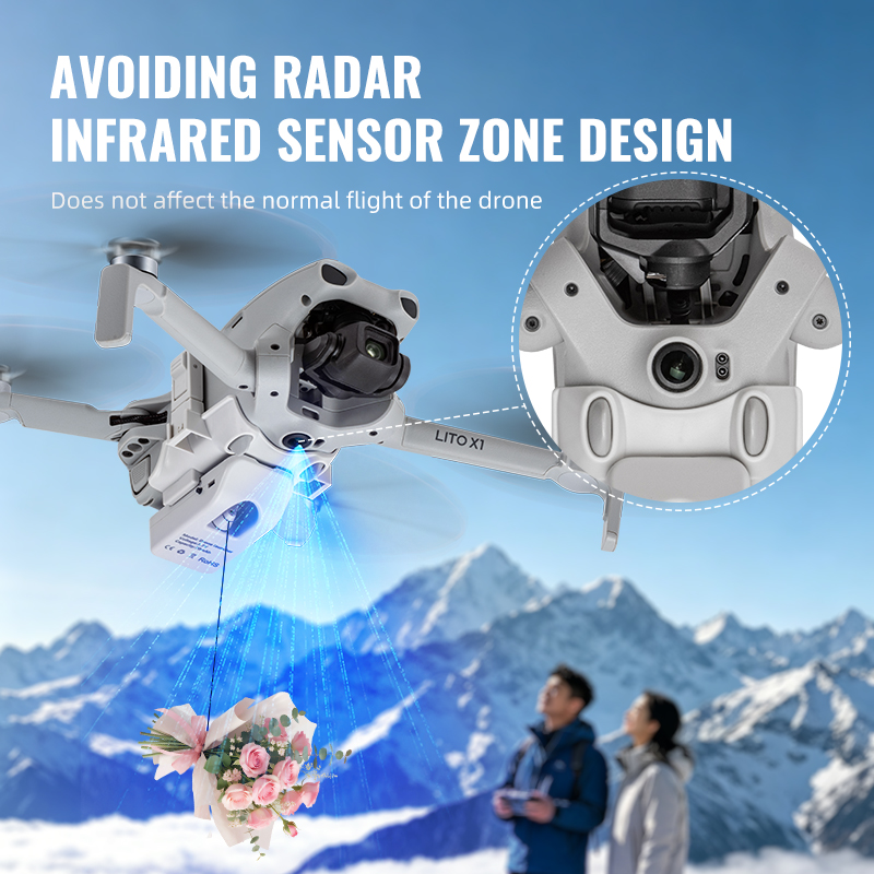 12KM Airdrop System For DJI Li - Drone Crop Sprayer recension och pris