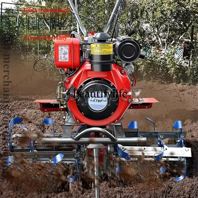 a55  New Mini Rotary Tiller Ho - Farming Equipment For Agriculture recension och pris