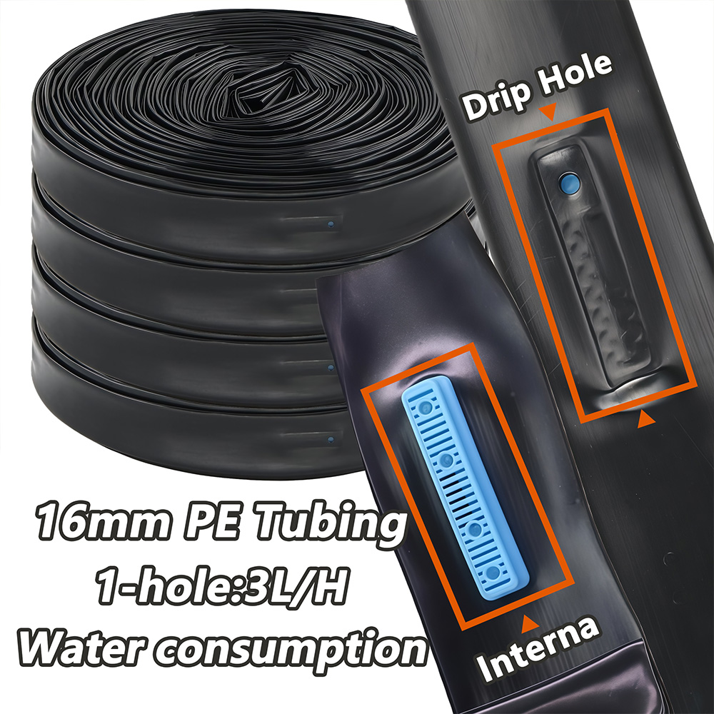 16mm PE Tubing 50 100m Drip Ta - Agriculture Farming Kit recension och pris