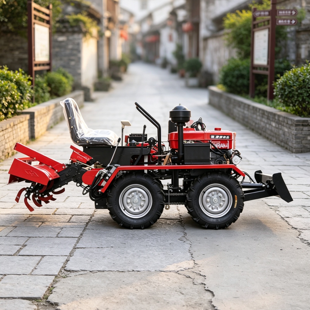 Customized 4‑Wheel 4WD Rotary  - Farming Equipment For Agriculture recension och pris