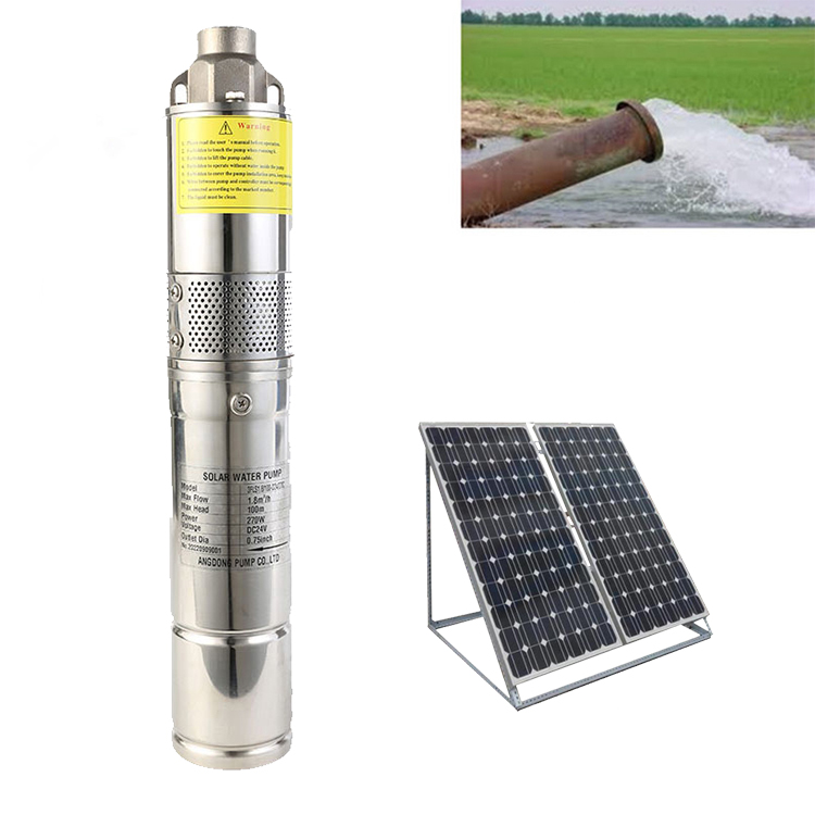 Solar Submersible Water Pump K - Agriculture Farming Kit recension och pris
